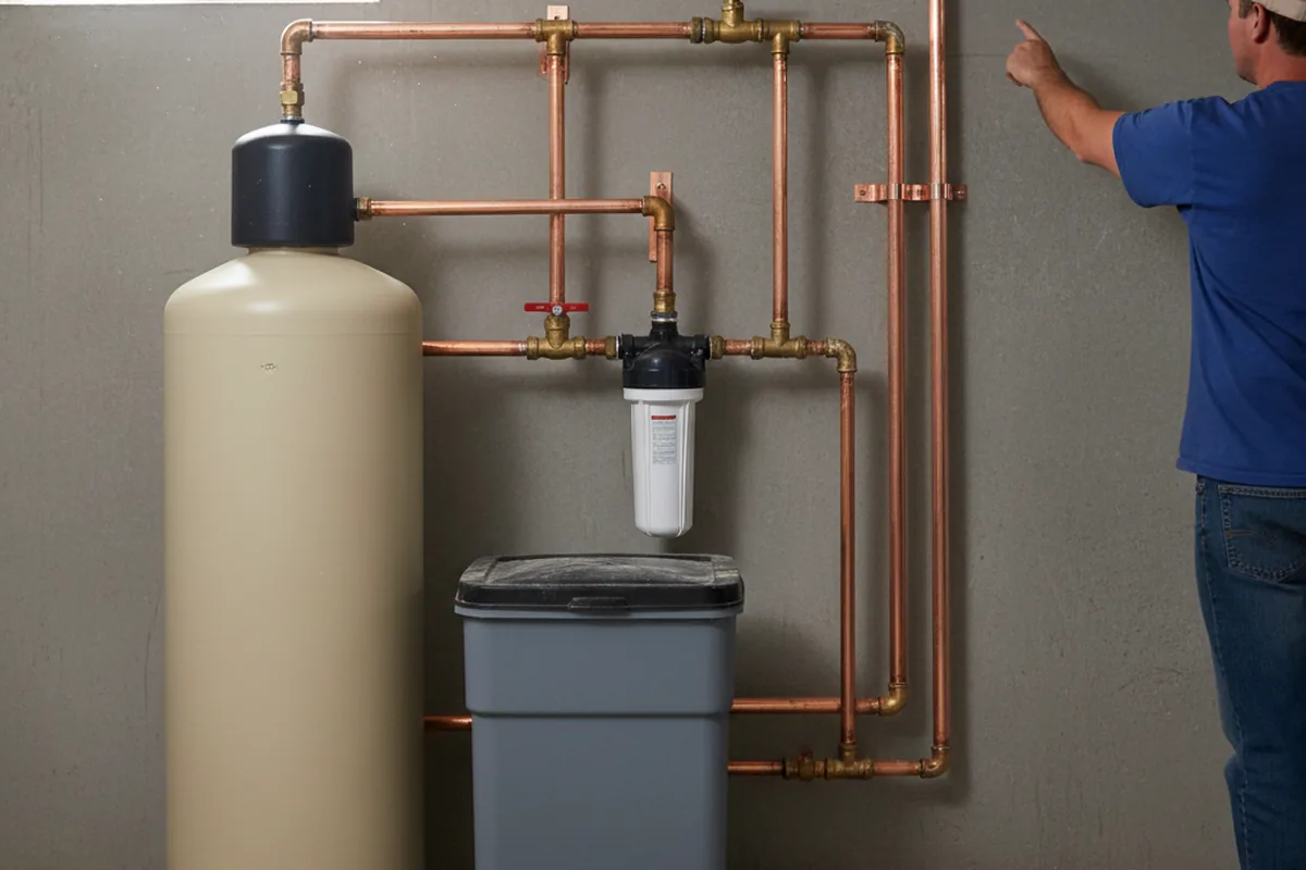 Whole-house water treatment system installed in Black Eagle
